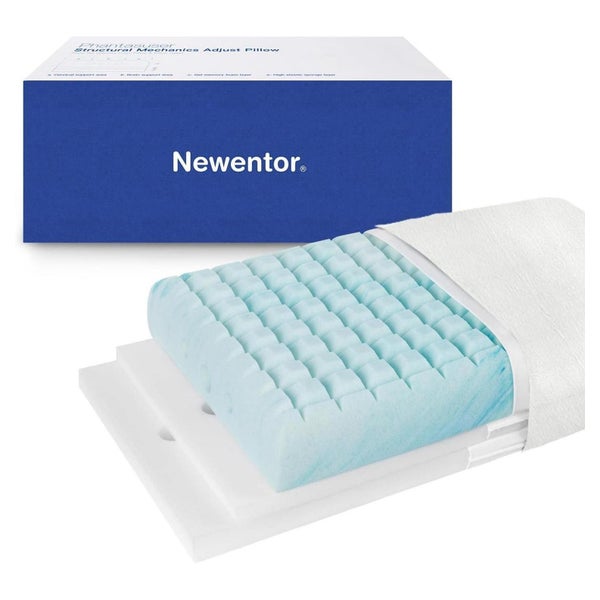 Orthopädisches Memory Foam Nackenstützkissen, Höhenverstellb 1 St