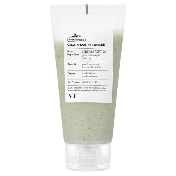 VT COSMETICS Cica Mask Cleanser 2 in 1 120 ml