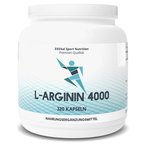 EXVital® L-Arginin Base 4000 hochdosiert 403 g