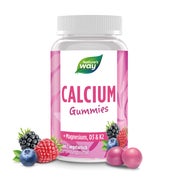 Produktabbildung: Calcium Gummibärchen für Erwachsene & Kinder I 500 mg Calcium I Wild Berry Geschmack I vegetarisc... 60 St
