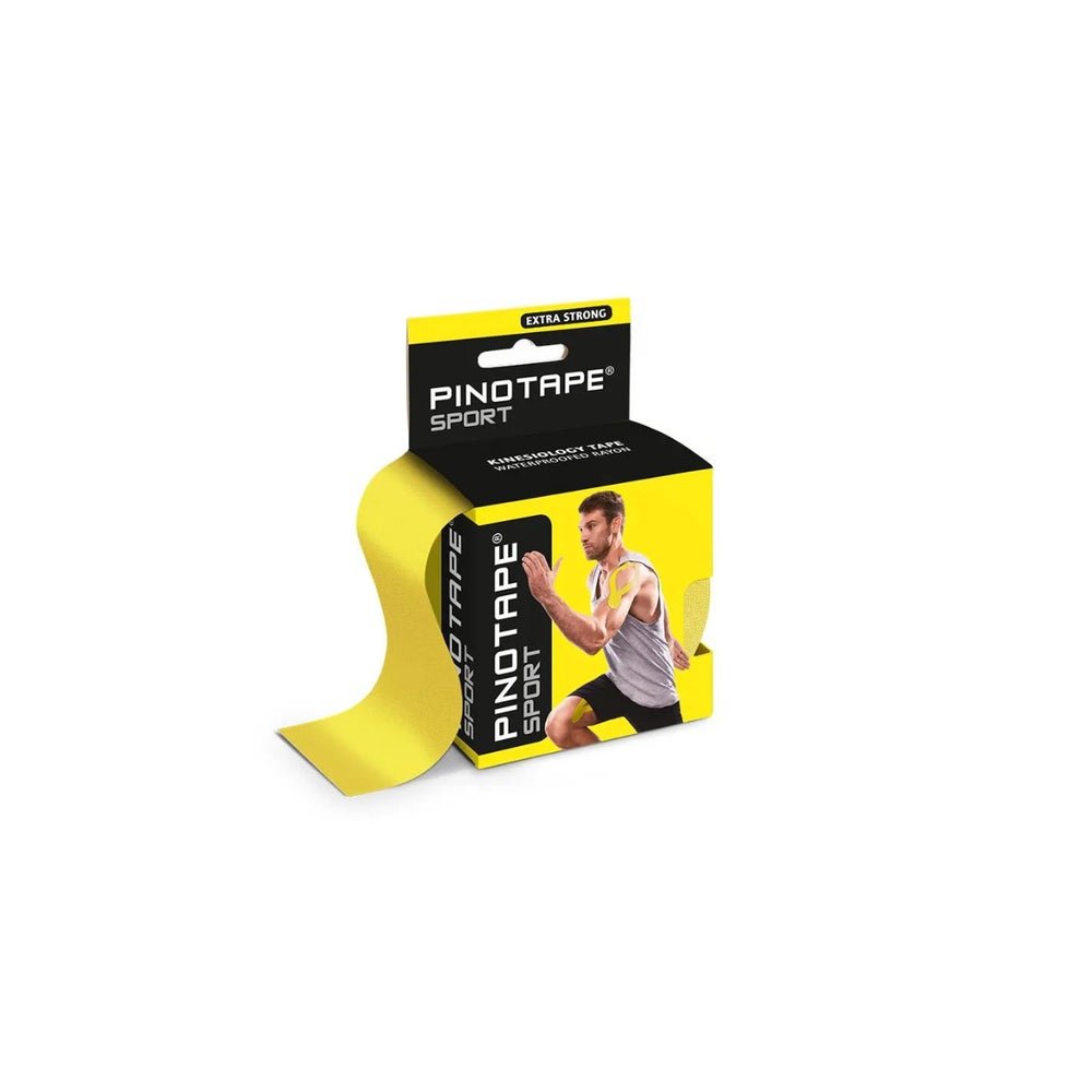 Pinotape Sport Kinesiologie Tape Gelb 5 cm x 5 m 5 m