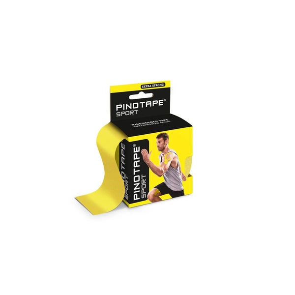 Pinotape Sport Kinesiologie Tape Gelb 5 cm x 5 m 5 m