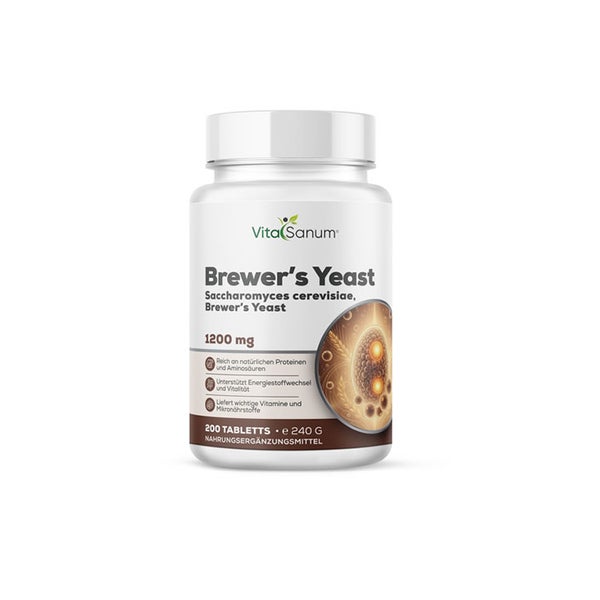 VitaSanum® - Bierhefe (Saccharomyces cerevisiae) 1200 mg 200  St