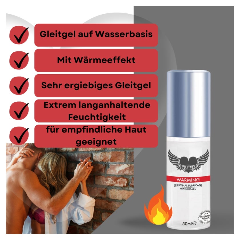 gleitgel mit mannose Lovelyness - Wärmendes Gleitgel - auf Wasserbasis online kaufen