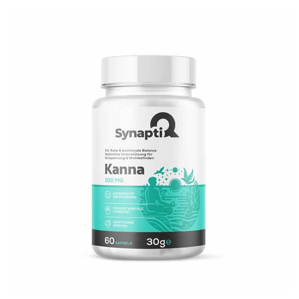 SynaptiQ® Kanna – Hochwertiges Pflanzenextrakt für eine bewusste Ernährung 60 St
