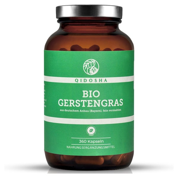 Bio Gerstengras im Glas 124 g