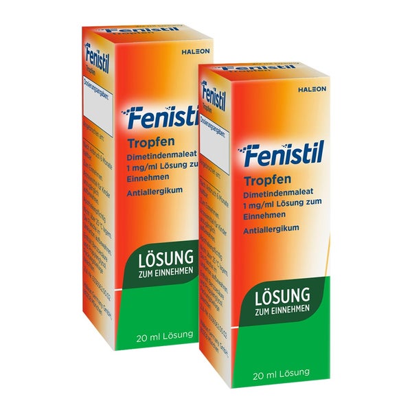 Fenistil Tropfen Antiallergikum Doppelpack 2X20 ml