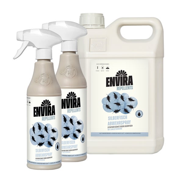 Envira Silberfisch Abwehrspray im Nachfüllpack