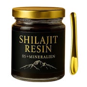 Shilajit Resin 60 g – Himalaya Mumijo Harz mit Dosierlöffel | 120 Tagesportionen 60 g