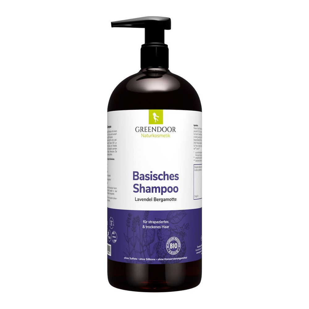GREENDOOR Basisches Shampoo XL Lavendel Bergamotte 500 ml