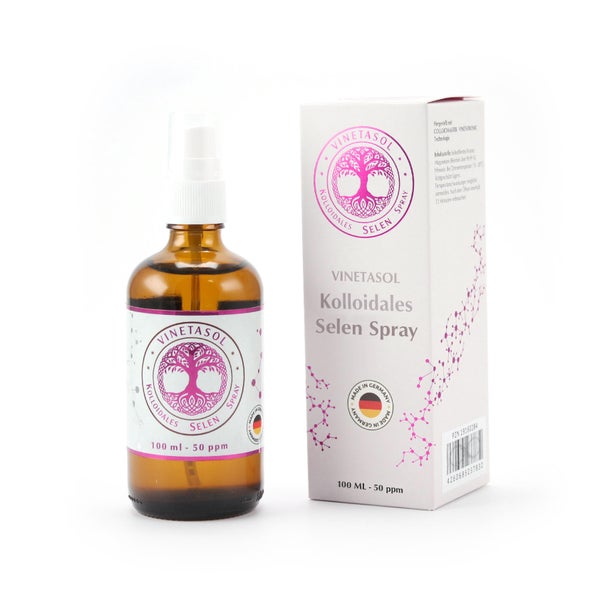 Vinetasol Kolloidales Selen - Spray - 50ppm 100 ml