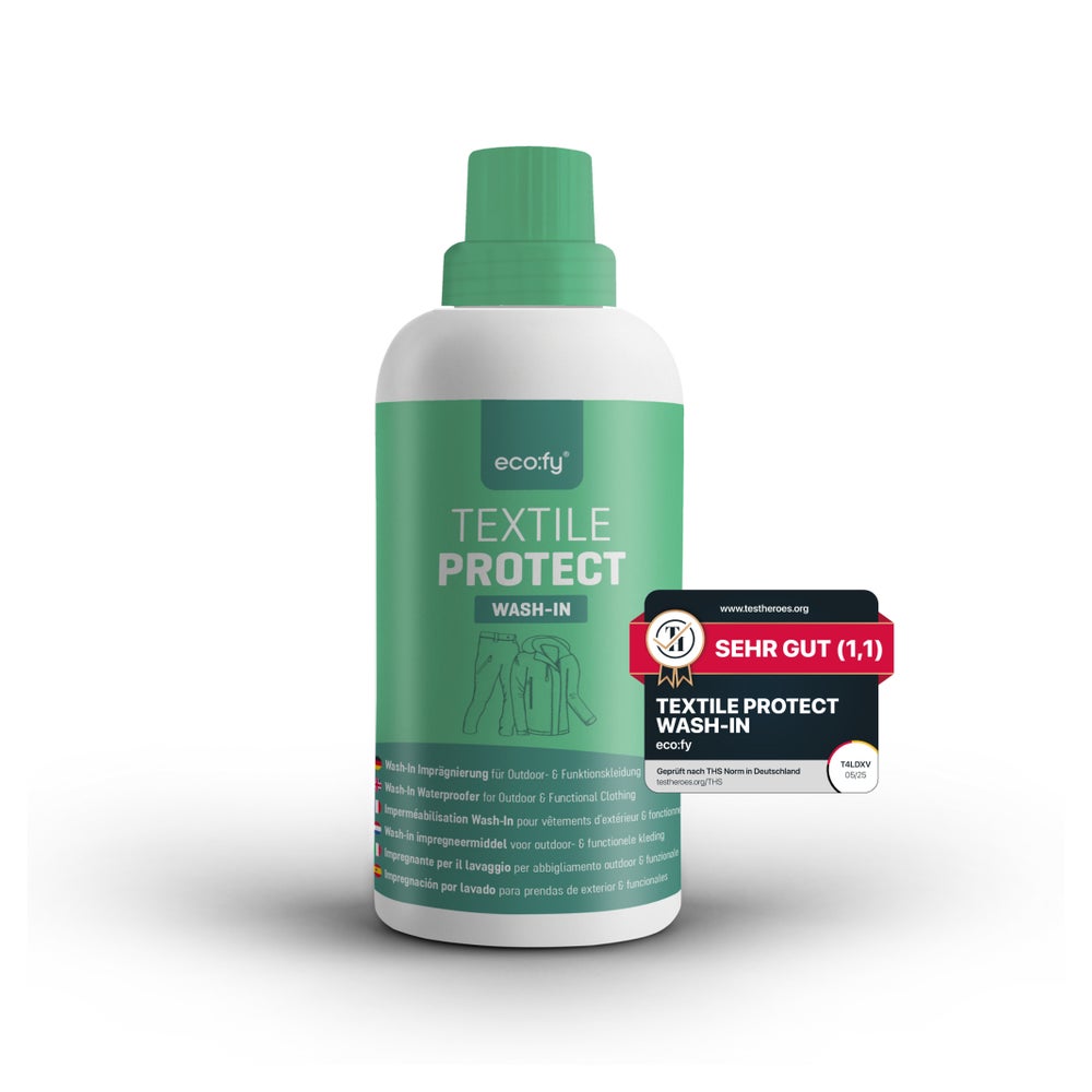 eco:fy Wash-In Imprägnierung für Outdoor & Funktionskleidung 500 ml