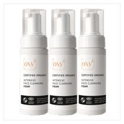 OXY8 NATURKOSMETIK INTENSIVE FACE CLEANSING FOAM 3er-Pack 450 ml