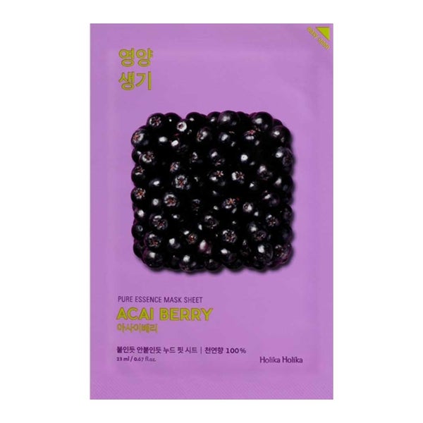 Holika Holika | Acai Berry Pure Essence Mask Sheet - 23 ml 23 ml