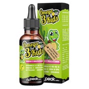 peak nutrition Omega 3 for your Kids Multivitamin Tropfen für Kinder mit DHA + EPA 20 ml