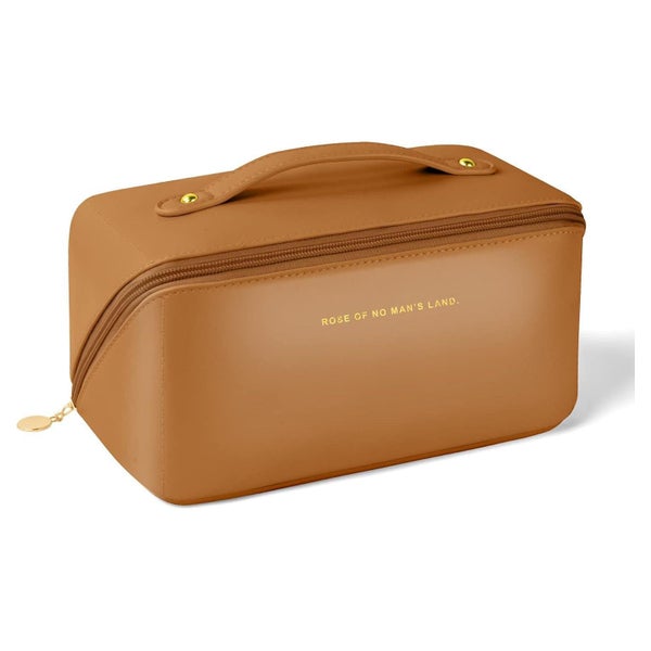 Aucuu Reise Kosmetiktasche PU Leder Tragbar Make-up Tasche g 1 St