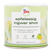 Produktabbildung: for you eHealth apfelessig ingwer shot 100 g
