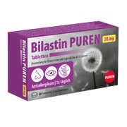 Produktabbildung: Bilastin PUREN 20 mg Tabletten 20 St