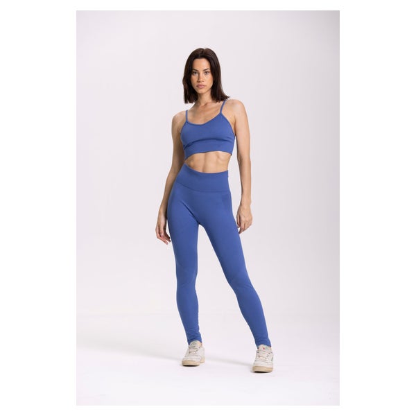 SEAMLESS SPORT-LEGGINGS DAMEN - NAHTLOSE HOCHTAILLE YOGA-FITNESS-HOSE ONAMASTE 1 St