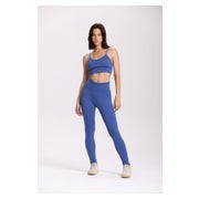 SEAMLESS SPORT-LEGGINGS DAMEN - NAHTLOSE HOCHTAILLE YOGA-FITNESS-HOSE ONAMASTE 1 St