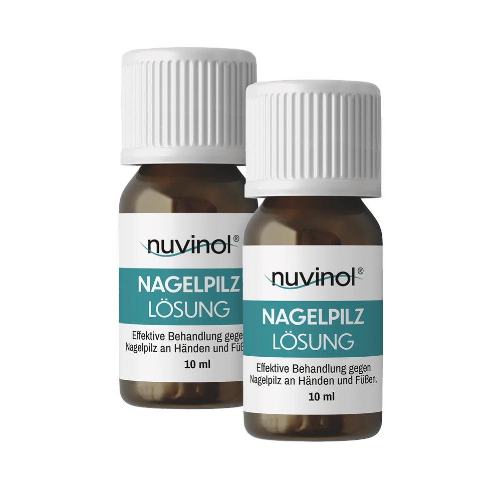 Doppelpack Nuvinol Nagelpilz Lösung 2X10 ml