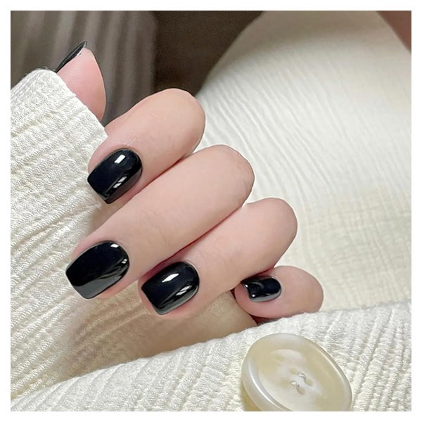 Nägel Press On French Tips Künstliche 24 Color10 1 St