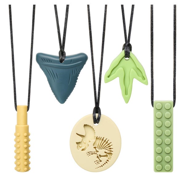 Kaukette 5er-Pack Silikon BPA-frei sensorisch für Kinder 1 St