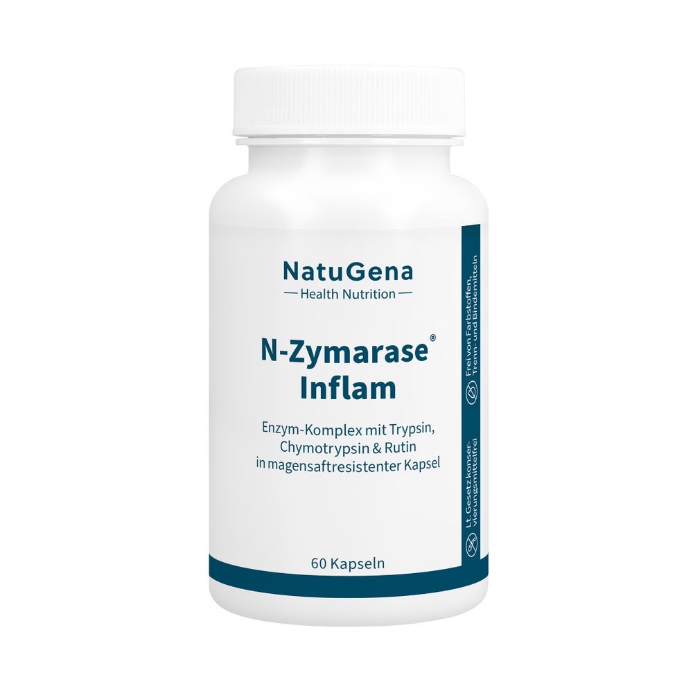 N-zymarase Inflam Enzym-komplex+rutin Kapseln 60 St