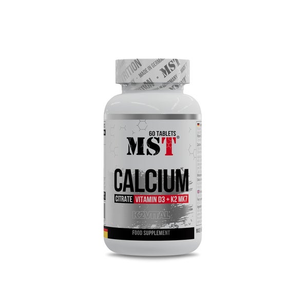 MST Nutrition® Calcium Citrate D3 K2VITAL® 60 Tab 60 St