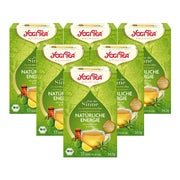 Yogi Tea - Natürliche Energie Für die Sinne Bio Kräutertee | 6x34g 6x17 St
