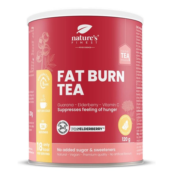 Nature's Finest Fatburn Tea - Tee fur Abnehmen / Fettverbrenner 120 g