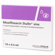 Moxifloxacin Stulln sine 5mg/ml ATR i.Ei 10X0,4 ml