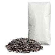Supravit Sonnenblumenkerne I Vogelfutter I energiereiches Wildvogelfutter als Streufutter für das ganze Jahr 25 kg