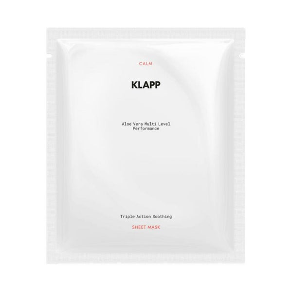Klapp Aloe Vera Triple Action Soothing Sheet Mask 1 St