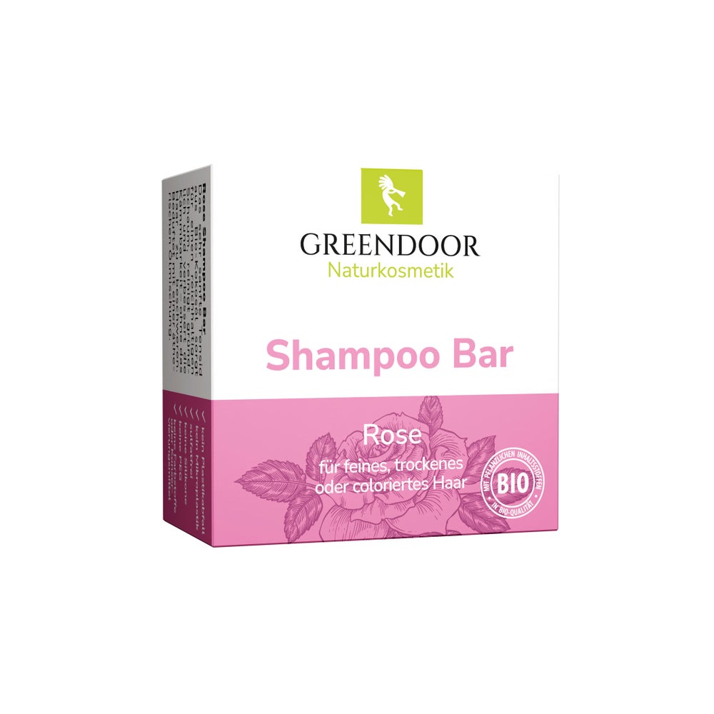 GREENDOOR Shampoo Bar Rose 75 g