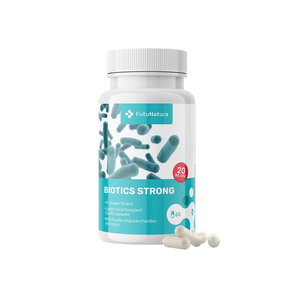 FutuNatura Biotics Strong Probiotika für die Verdauung 60 St