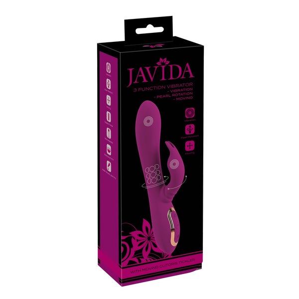 JAVIDA - Rabbitvibrator mit 3 Motoren 1 St