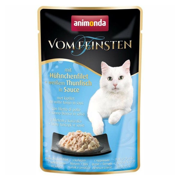 Animonda Cat Portionsbeutel vom Feinsten mit Hühnchenfilet & weißer Thunfisch 0,9 kg