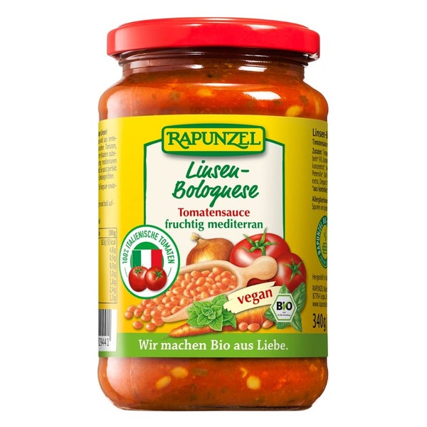 Rapunzel Tomatensauce Linsen-Bolognese