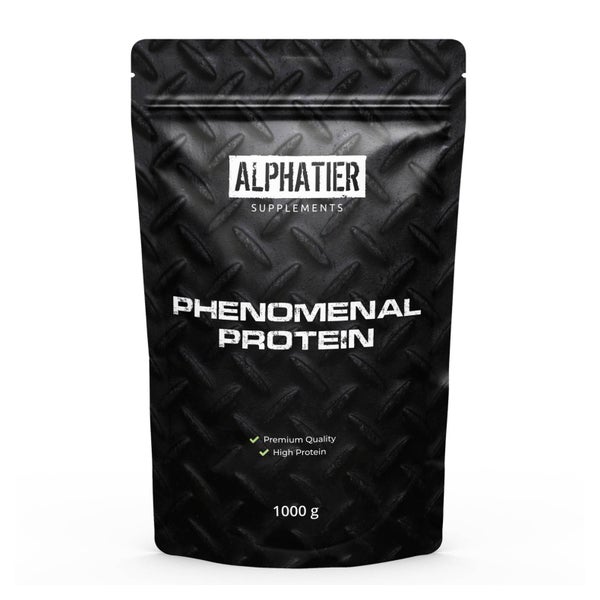 Alphatier Phenomenal Vegan Protein Pulver - Strawberry 1000 g