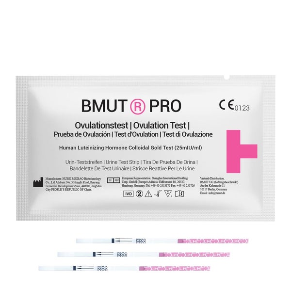 BMUT Ovulationstest LH Teststreifen Urin – 25miu/ml 50 St