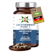 Lactoferrin Forte 200mg + 80mg Vit.C | >97% Rein & Natürlich 60 St