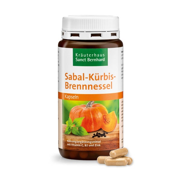 Sanct Bernhard Sabal-Kürbis-Brennnessel-Kapseln 180 St