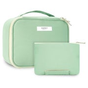 Kosmetiktasche Schminktasche Reise C Dunkles Mintgrün (Aktua 1 St