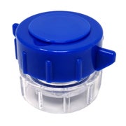 LisaCare Tabletten Mörser 5cm x 4,5cm PillenCrusher - Blau 1 St