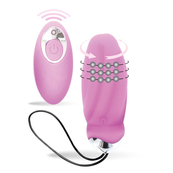 Lovelyness - Vibrator Ei mit dreh-funktion - Pink