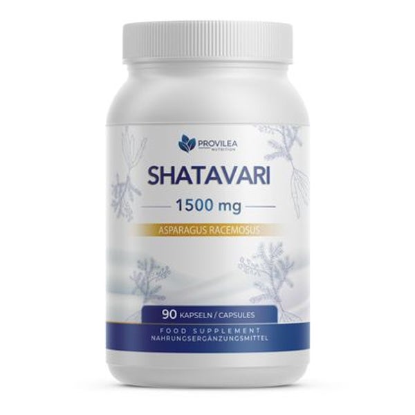 Provilea Nutrition Shatavari Kapseln | 1500 mg Tagesdosis 90 St