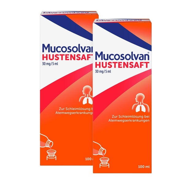 Mucosolvan Hustensaft Doppelpack 2X100 ml