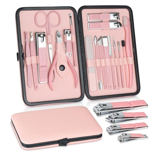 Professionelles Nagelknipser-Set 18-teilig - Maniküre Pedikü 1 St