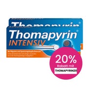 Produktabbildung: Thomapyrin INTENSIV Schmerztabletten Doppelpack 2X20 St